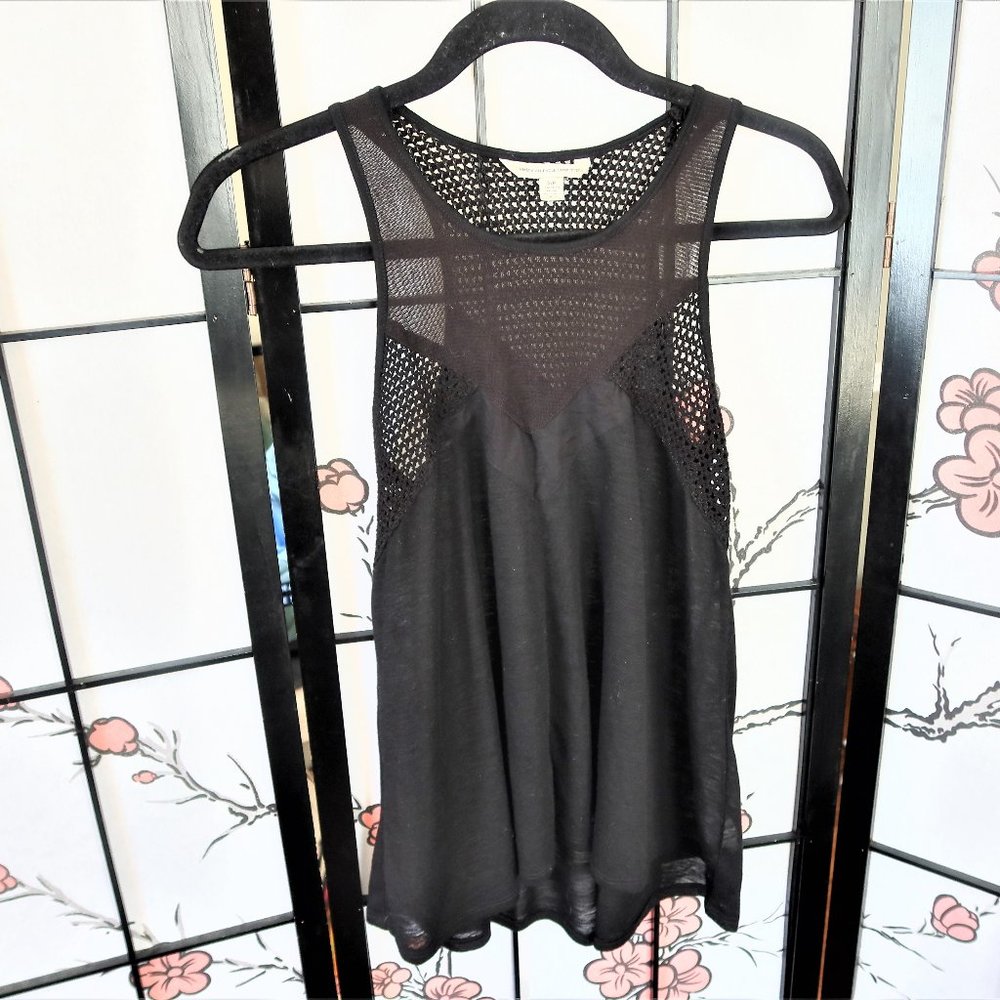 American Eagle Outfitters Black Tank Top Size Small